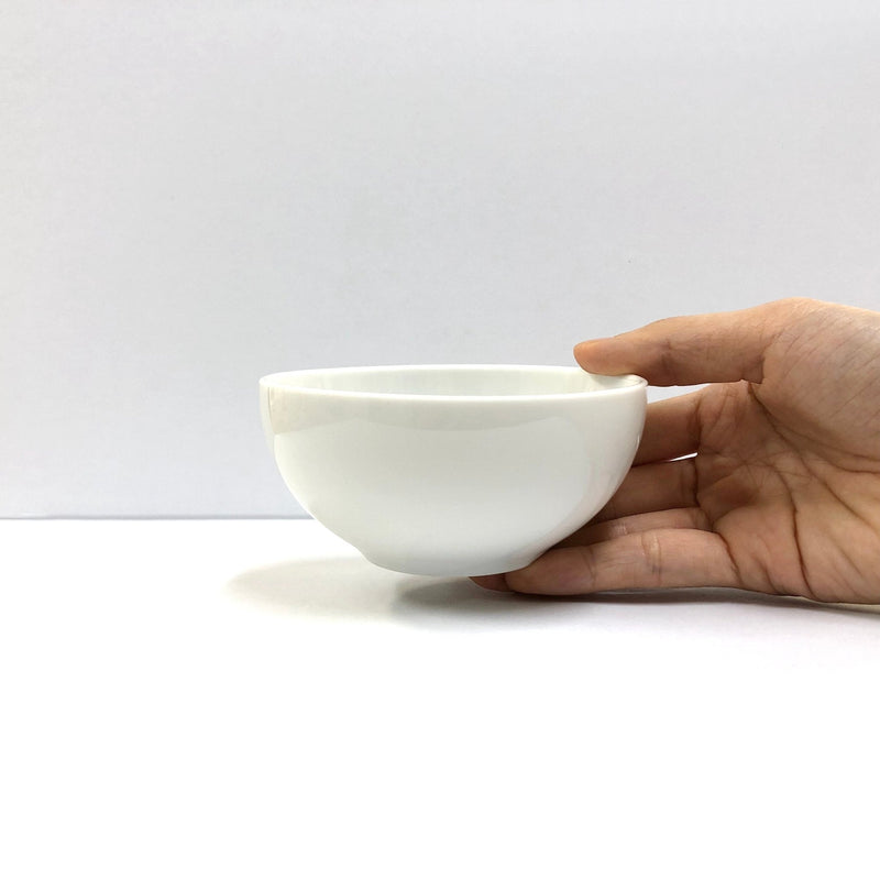 Yamatane: Tea Professional's White Porcelain Tea Bowl - Yunomi.life