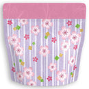 Yoshimura Pack 10157 Resealable Washi Paper Bag Sakura In Purple 桜の花柄 - Yunomi.life