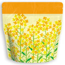 Yoshimura Pack 1451 Resealable Washi Paper Bag Field Mustard 菜の花 - Yunomi.life